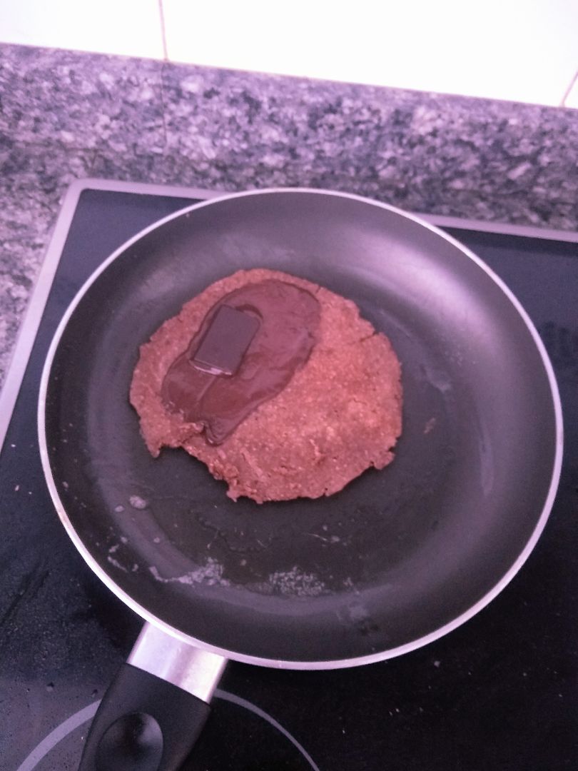 Tortitas/crepes de avena con bebida refrescante Paso 5 Tortitas/crepes de avena con bebida refrescante Paso 5