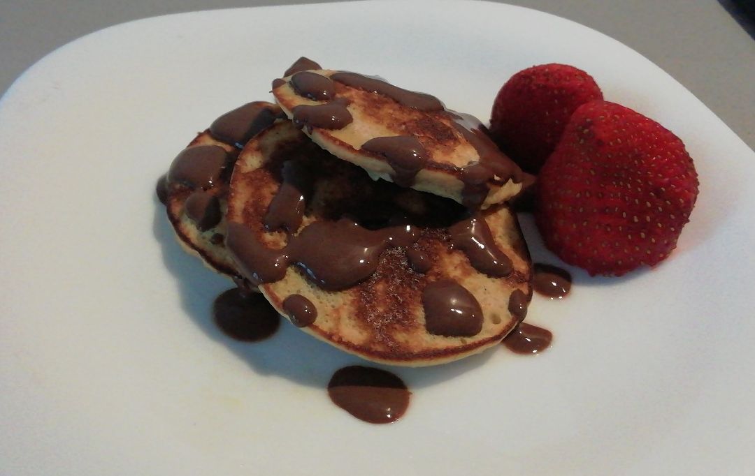 Pancakes de Manzana 🥞 🍏 Pancakes de Manzana 🥞 🍏