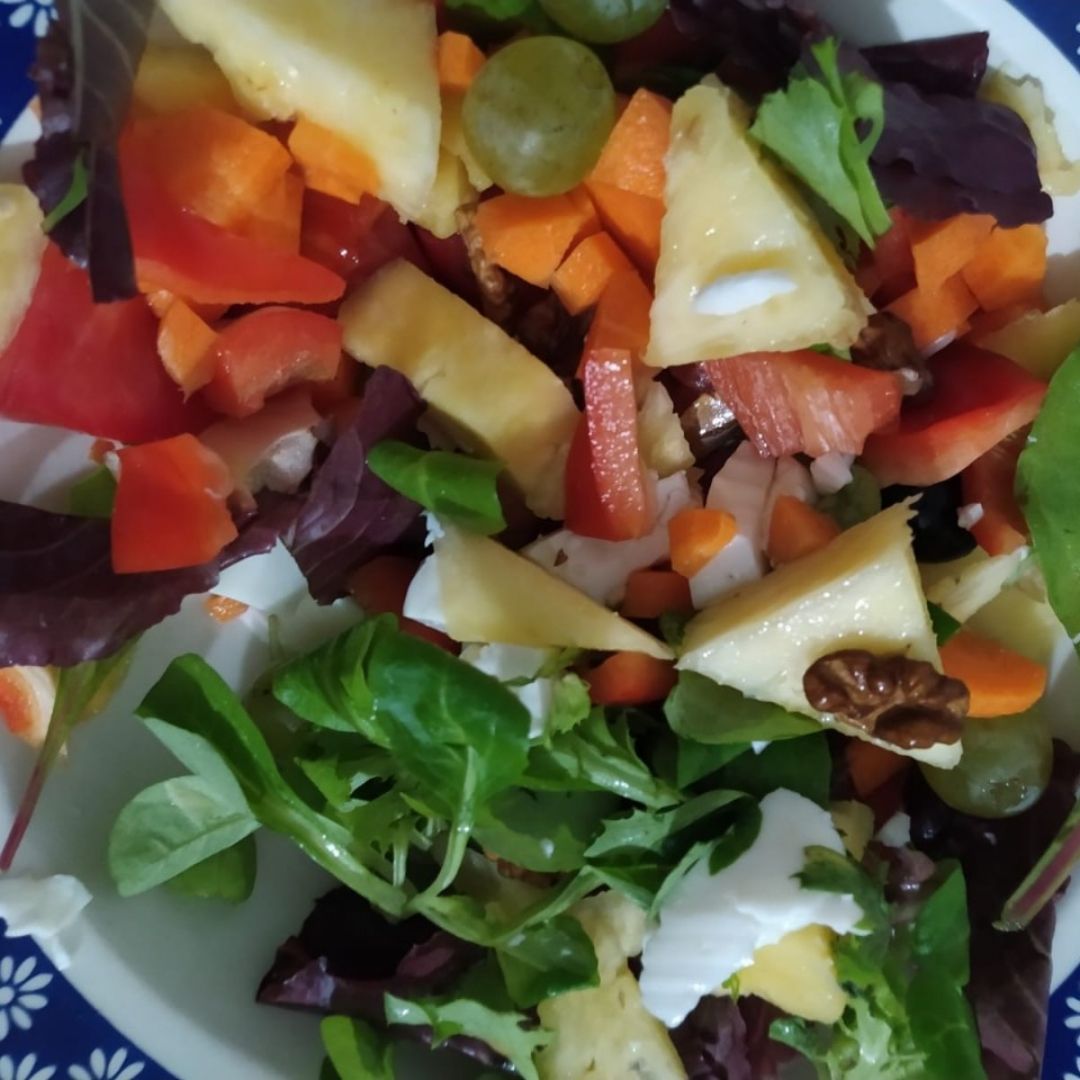 Ensalada tropical Paso 2 Ensalada tropical Paso 2