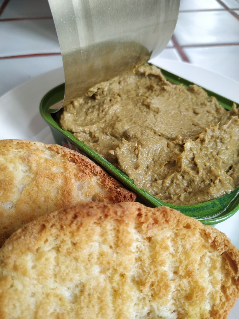 Paté de mejillones y sardinillas Paté de mejillones y sardinillas