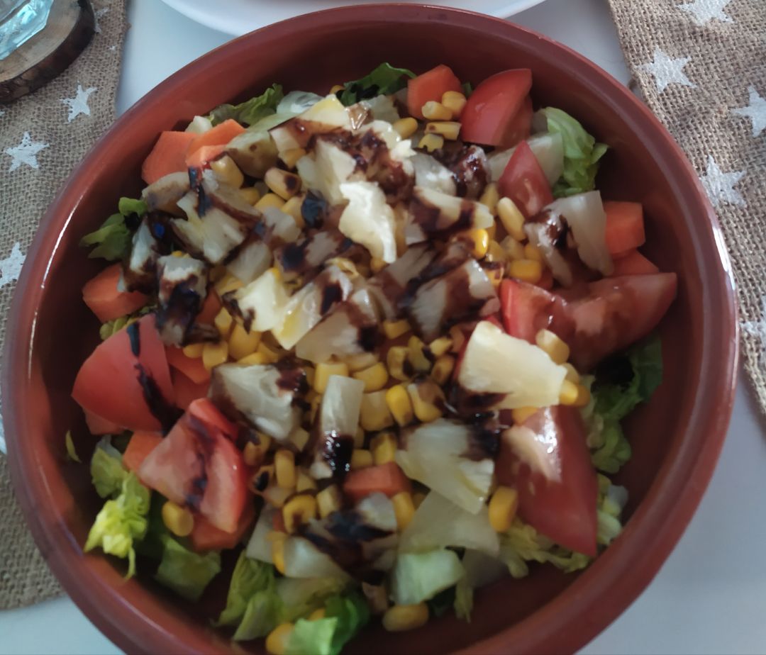 Ensalada multicolor 🌿🍍 Ensalada multicolor 🌿🍍