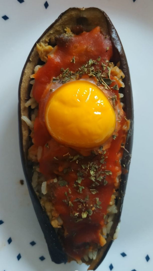 Berenjena rellena! Berenjena rellena!