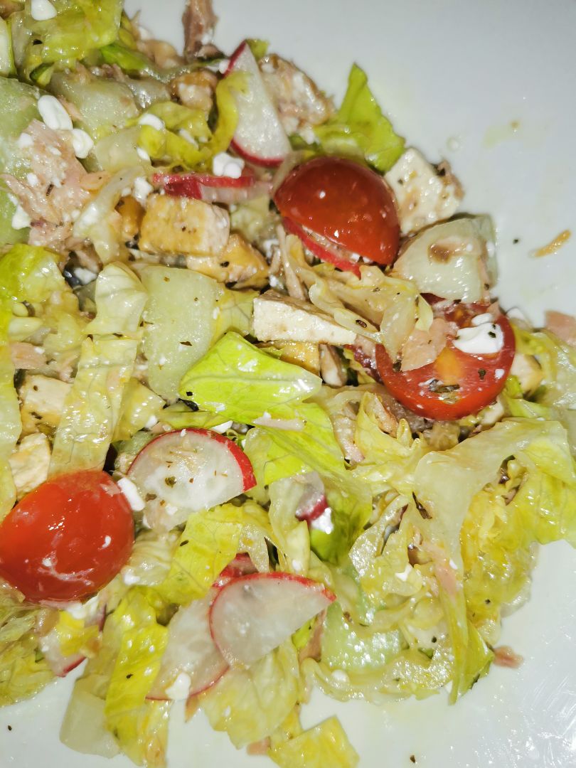 Ensalada de tofu Ensalada de tofu