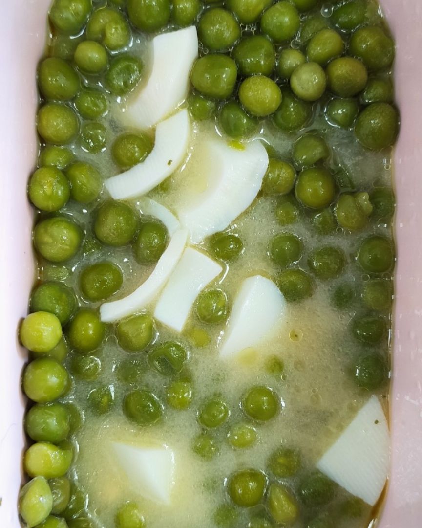 Guisantes con huevo Guisantes con huevo