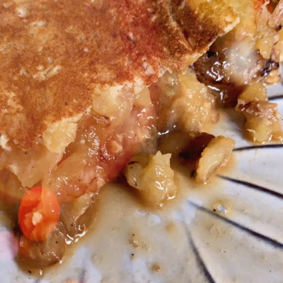 Tortilla de patata al Lekue y cebolla pochada Paso 4 Tortilla de patata al Lekue y cebolla pochada Paso 4