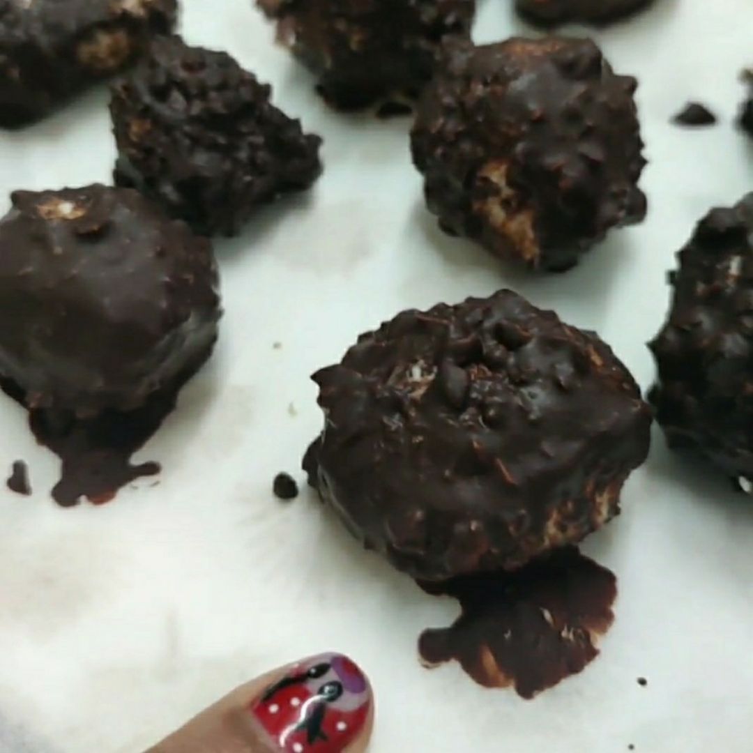 Bombones de coco Paso 3 Bombones de coco Paso 3