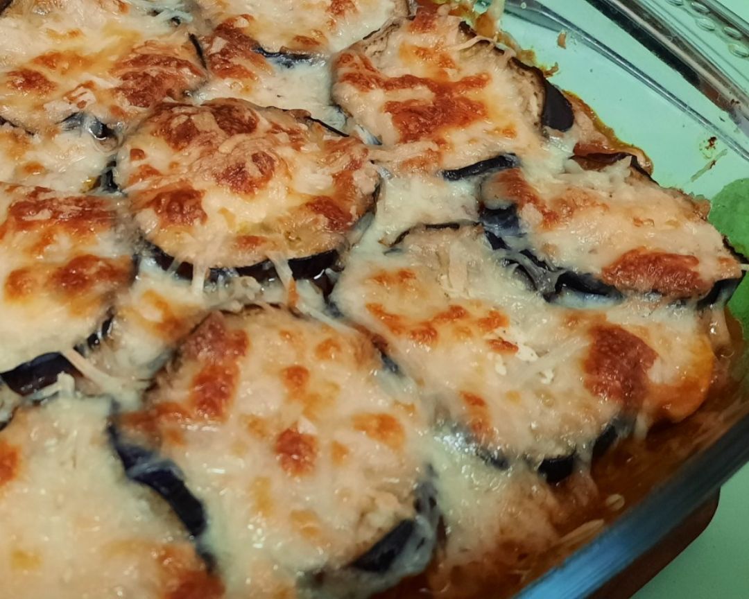 Pastel de berenjenas. Pastel de berenjenas.
