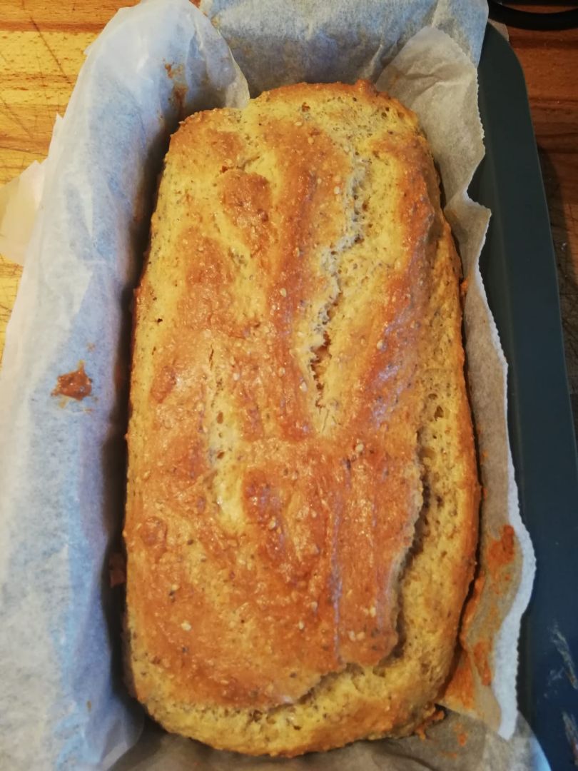 Pan Rústico de Semillas Keto SIN GLUTEN Paso 3