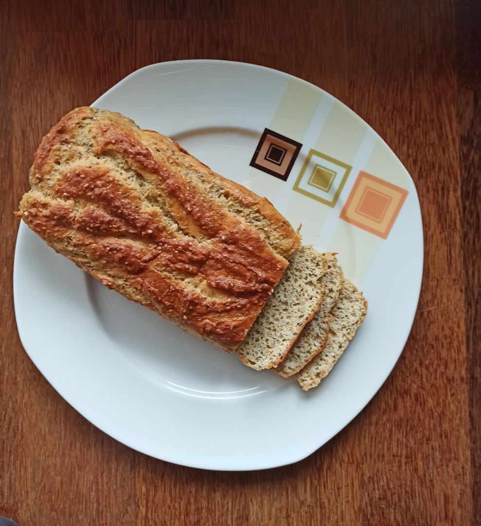 Pan Rústico de Semillas Keto SIN GLUTEN Paso 4