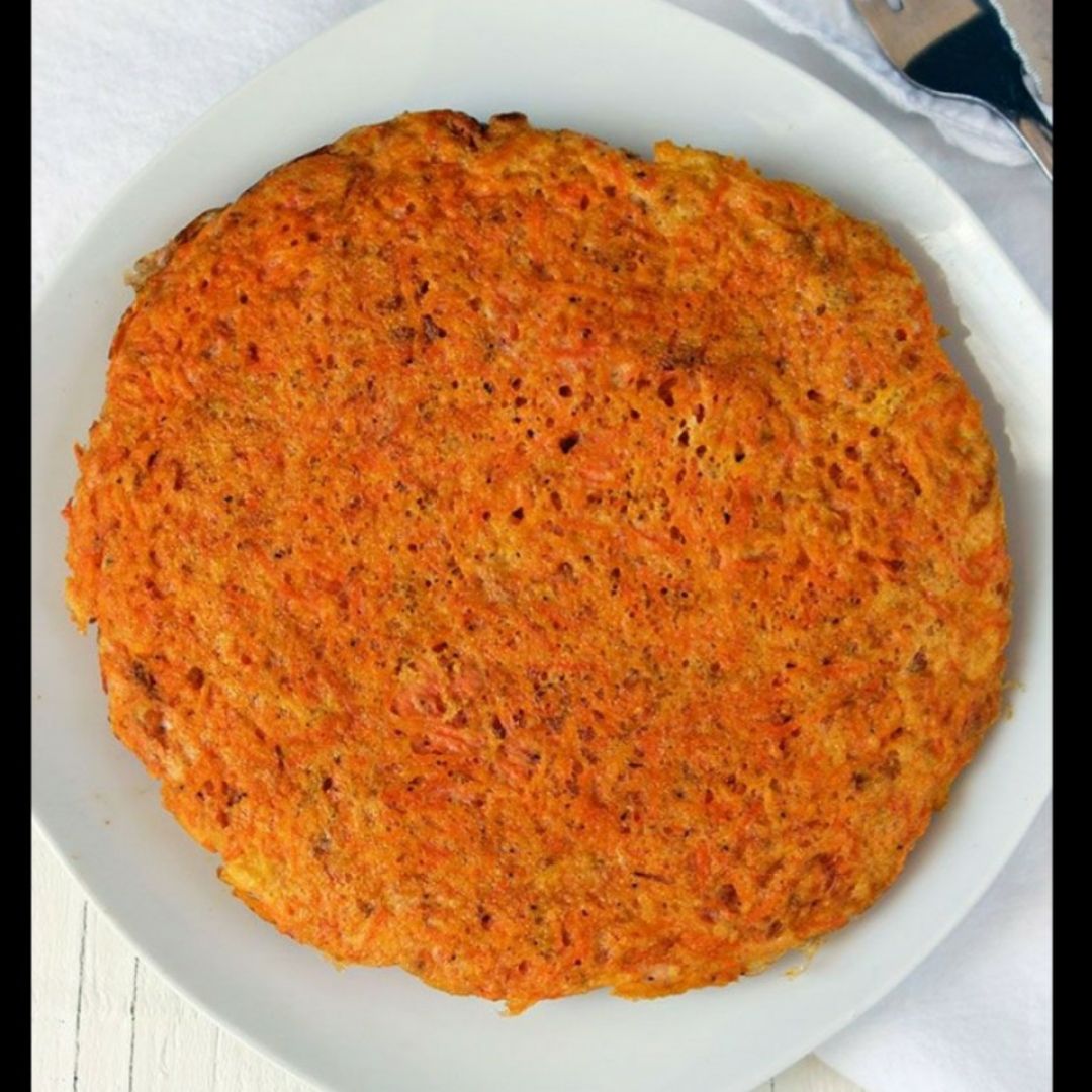 Tortilla de zanahoria