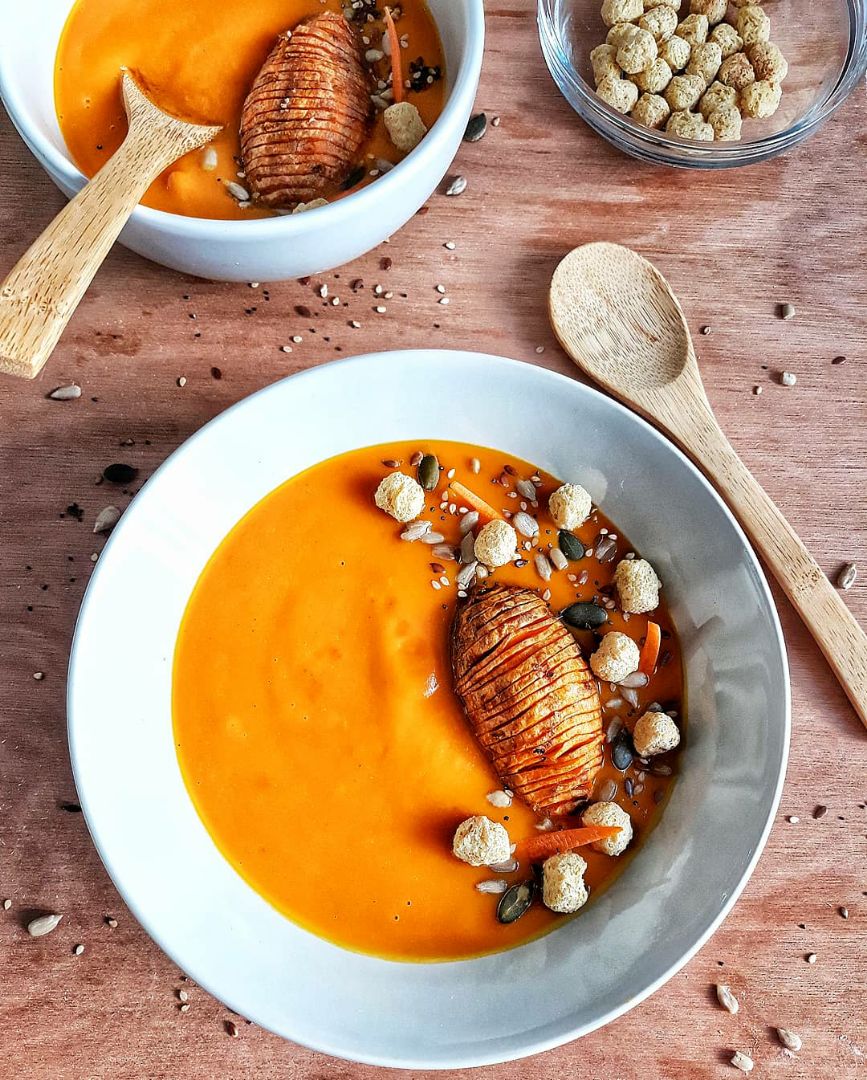 🌱CREMA DE BONIATO Y CÚRCUMA🌱