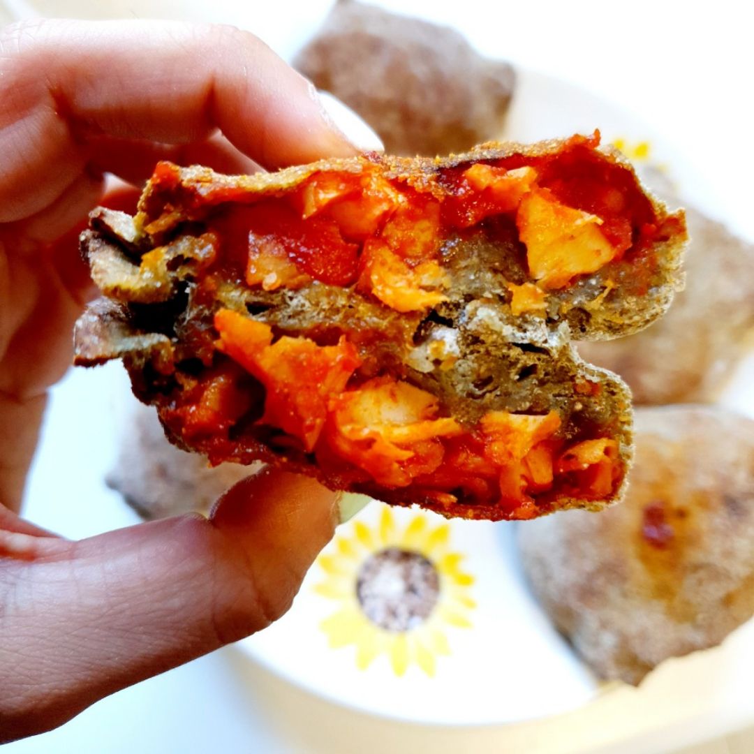 Mini calzones 🍕 Paso 5 Mini calzones 🍕 Paso 5
