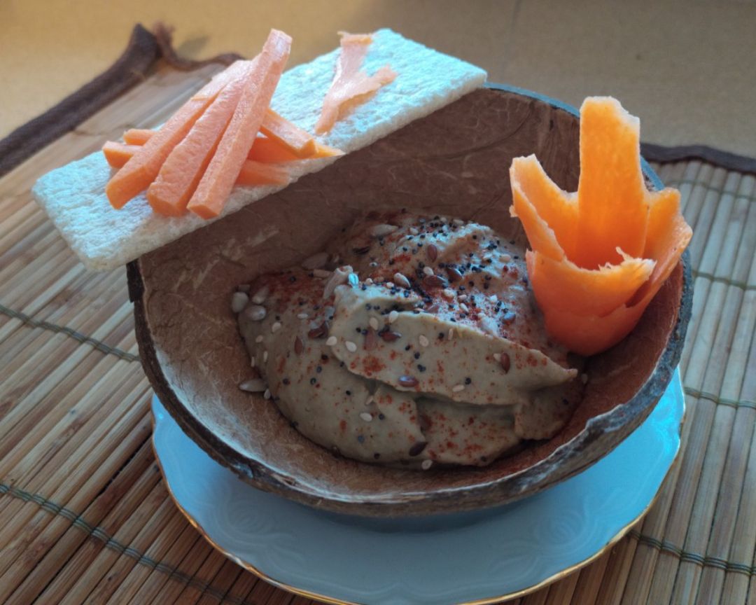 Humus de berenjenas 🍆🍆 Humus de berenjenas 🍆🍆