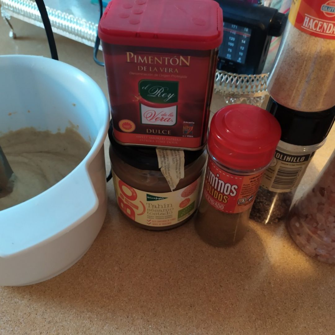 Humus de berenjenas 🍆🍆 Paso 1 Humus de berenjenas 🍆🍆 Paso 1