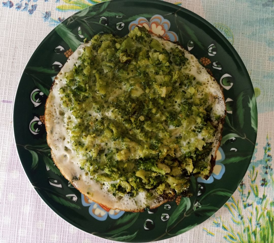 Tortilla de brócoli Tortilla de brócoli