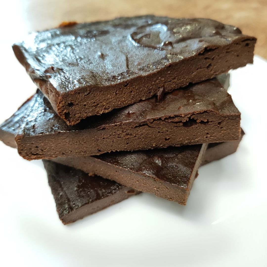 Brownie de calabaza sin harinas 