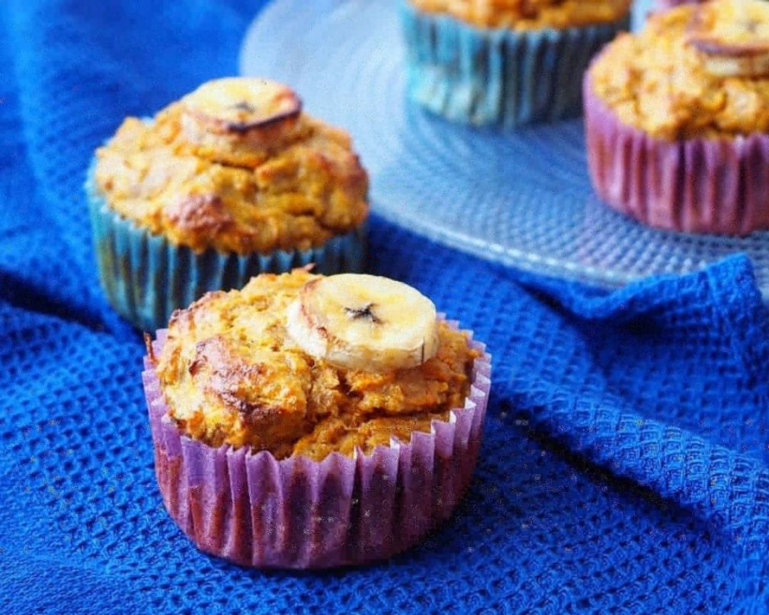 MUFFINS DE ZANAHORIA Y BONIATO