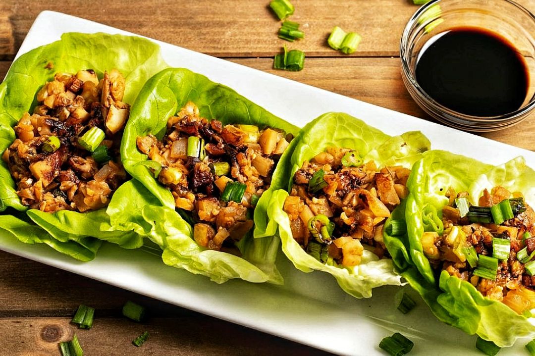 Wraps vegetarianos en menos de 10 minutos Wraps vegetarianos en menos de 10 minutos