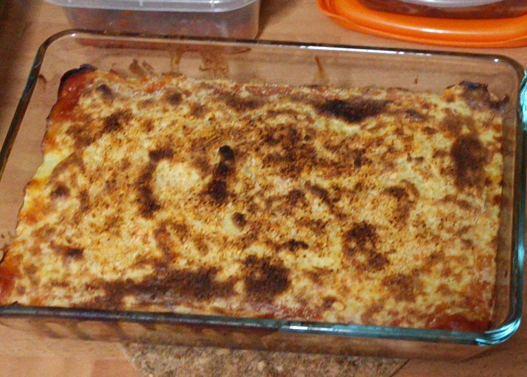 Pastel de patata y judías Paso 3 Pastel de patata y judías Paso 3