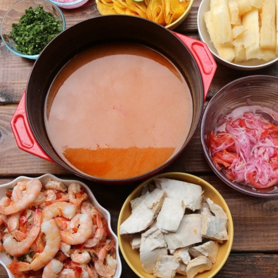 Encebollado ecuatoriano Paso 6