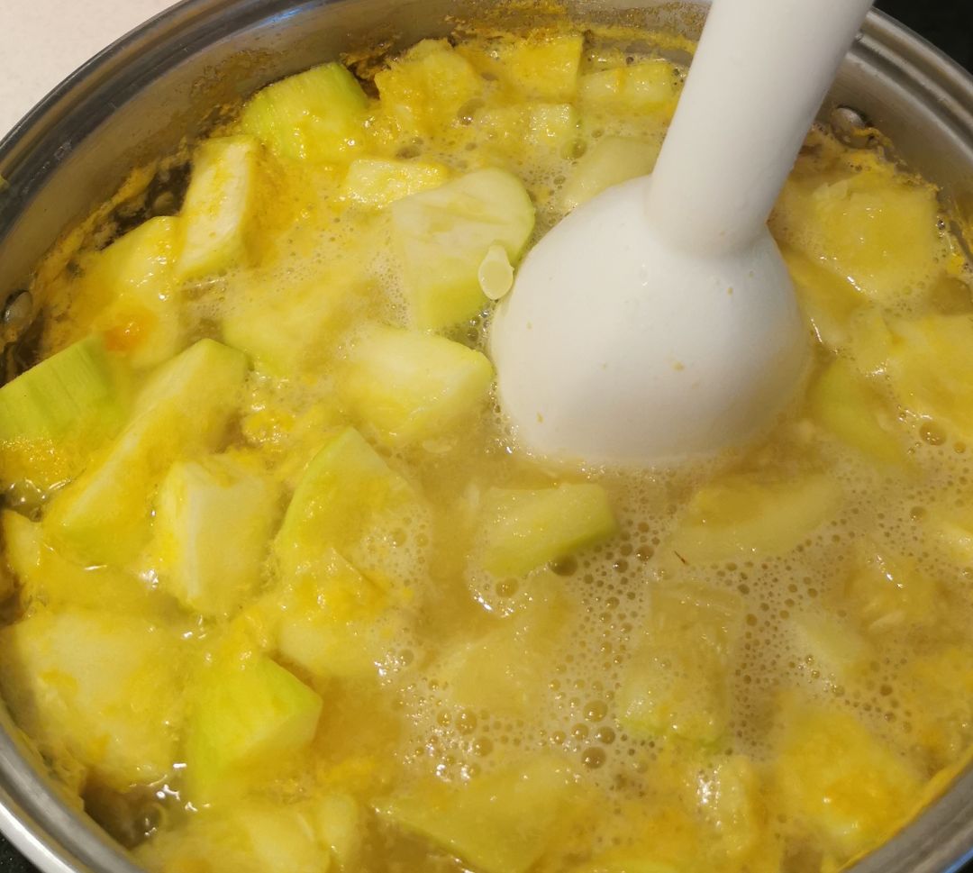 Crema de calabacín Paso 1