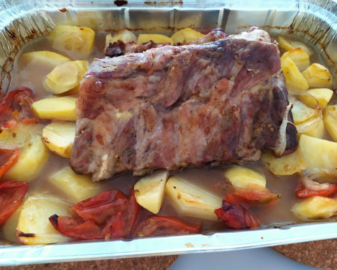 Costillas al horno Costillas al horno