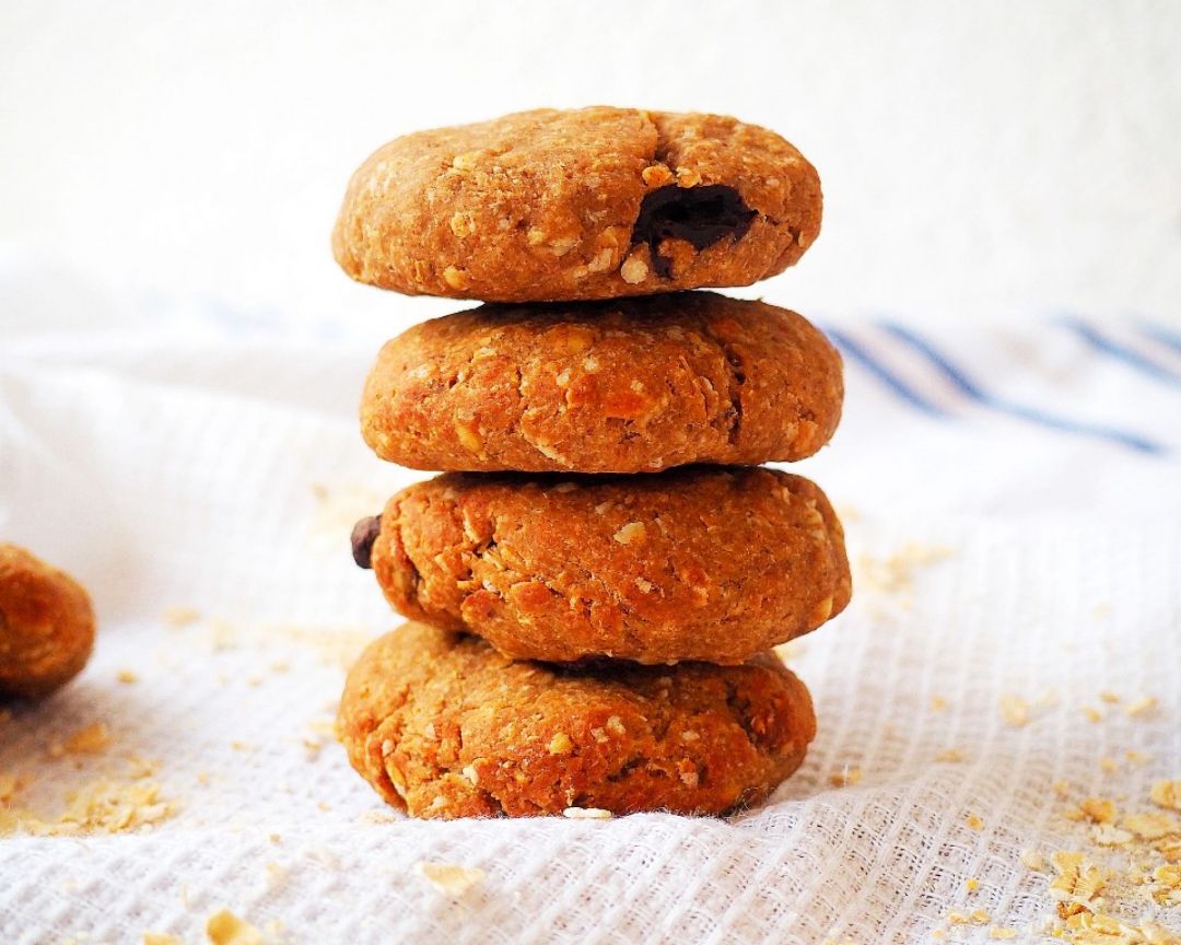 GALLETAS DE AVENA Y CACAHUETE Paso 6 GALLETAS DE AVENA Y CACAHUETE Paso 6