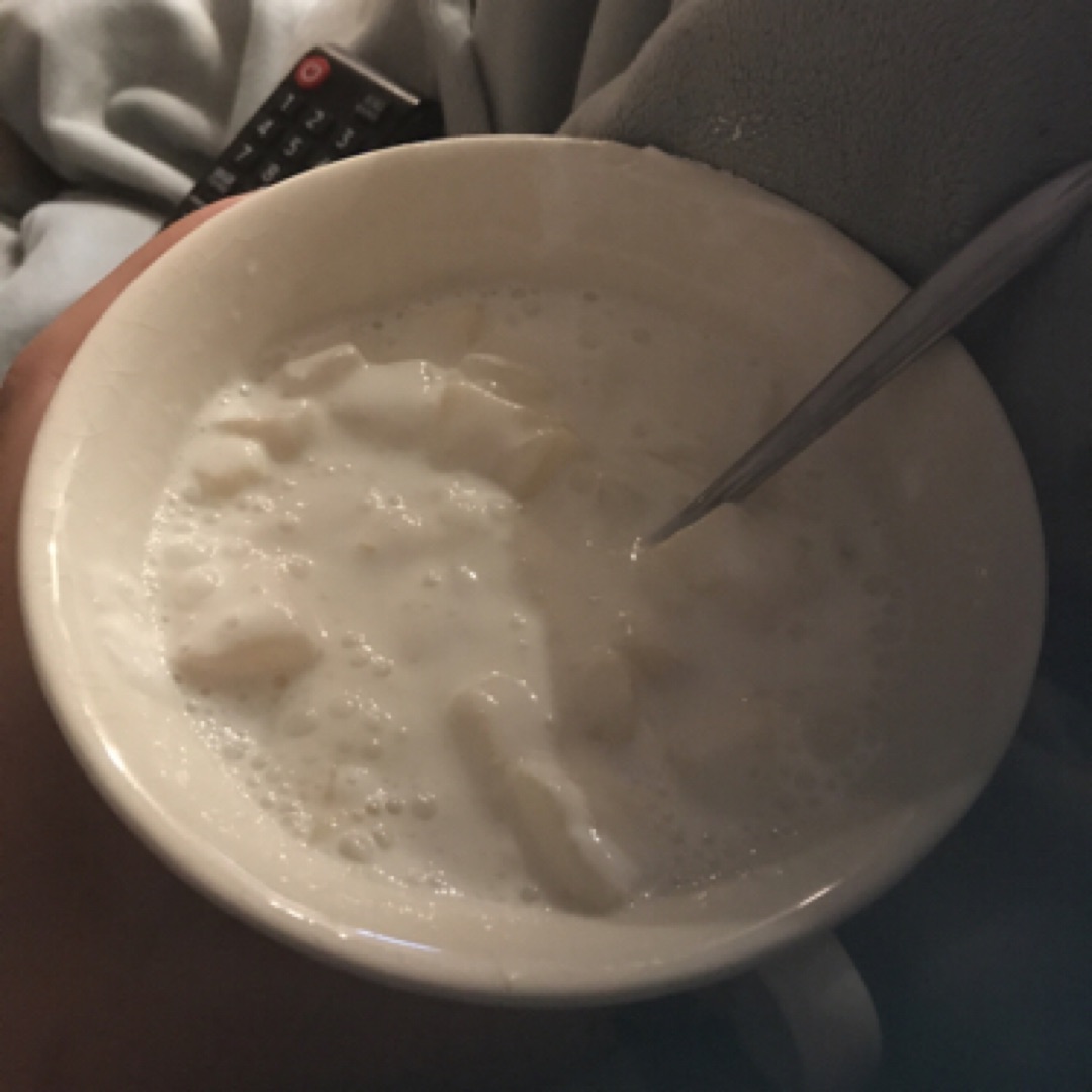 Yogur con pera