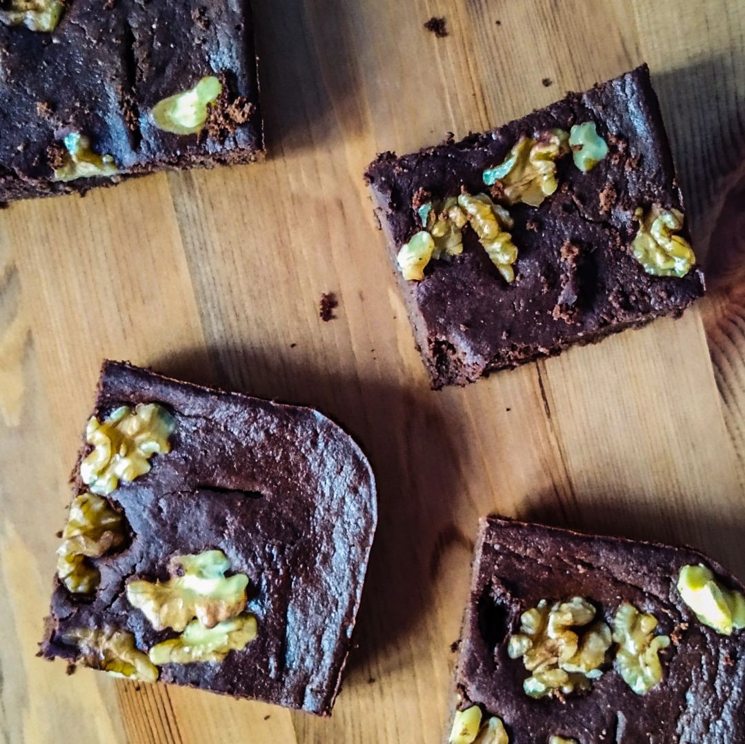 Brownie de calabaza Brownie de calabaza