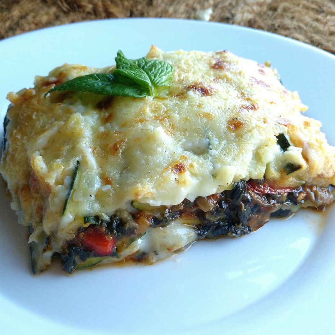 Lasaña de verduras 