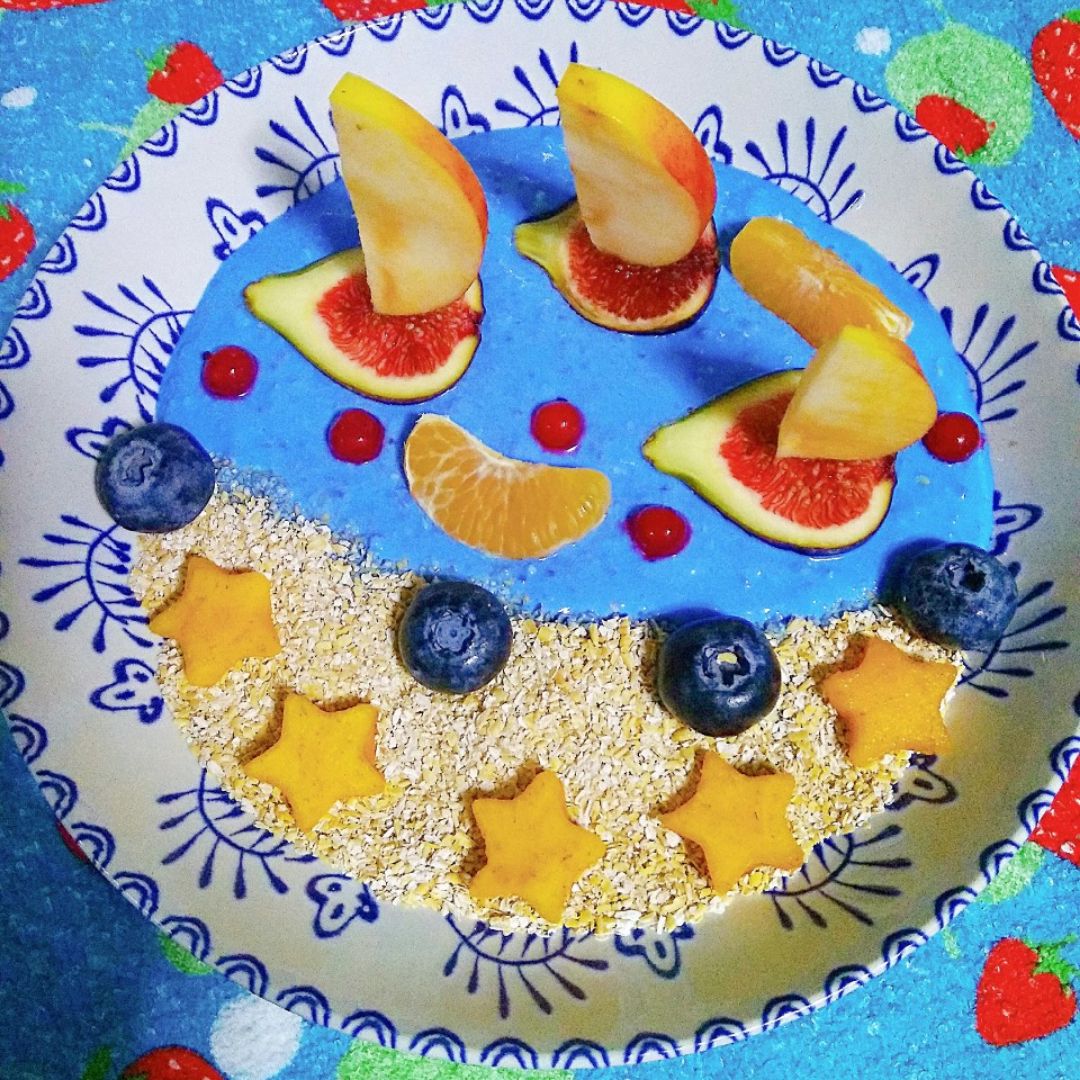 Playa de overnight oats y salvado de avena 🏖️ Playa de overnight oats y salvado de avena 🏖️