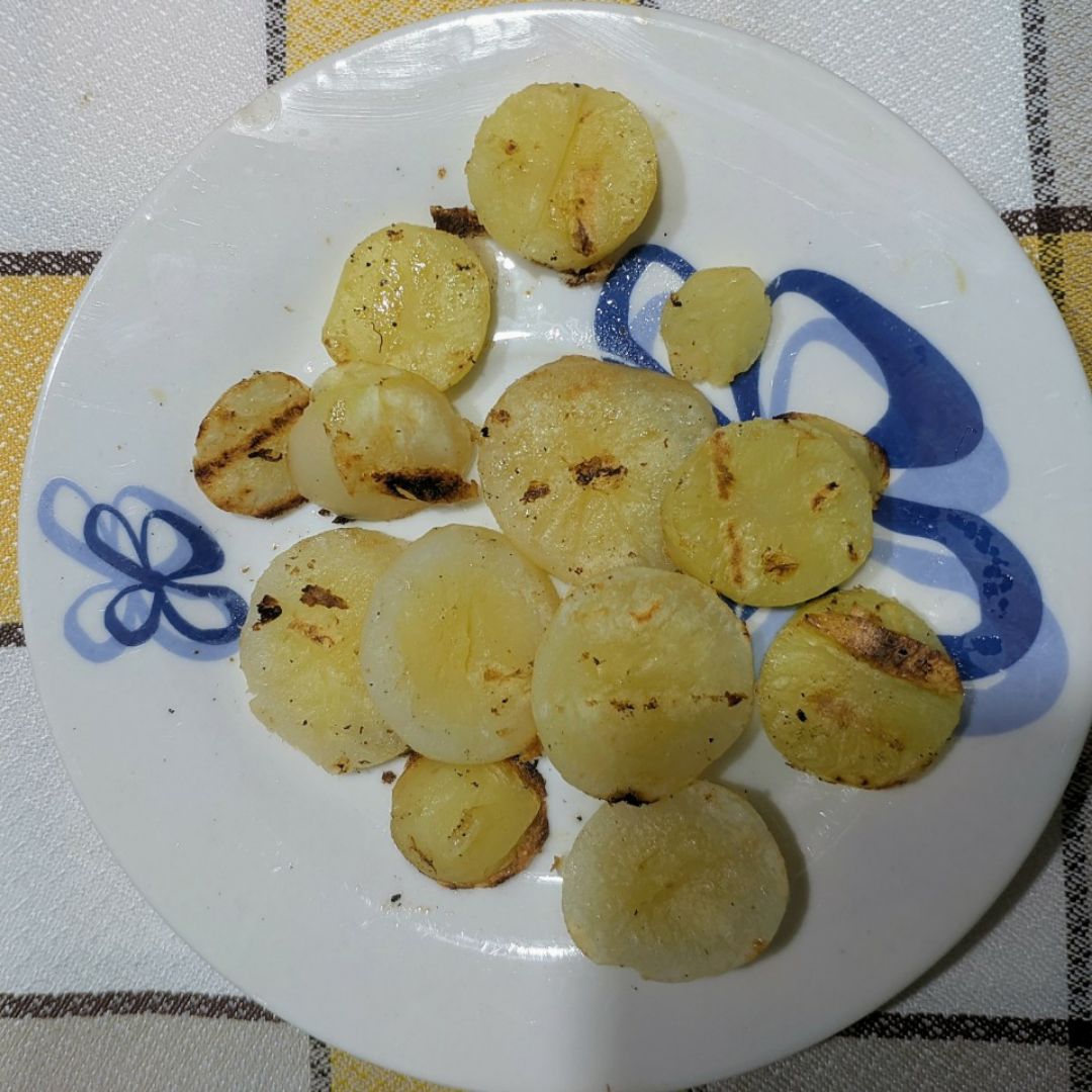 Patata a la plancha Patata a la plancha