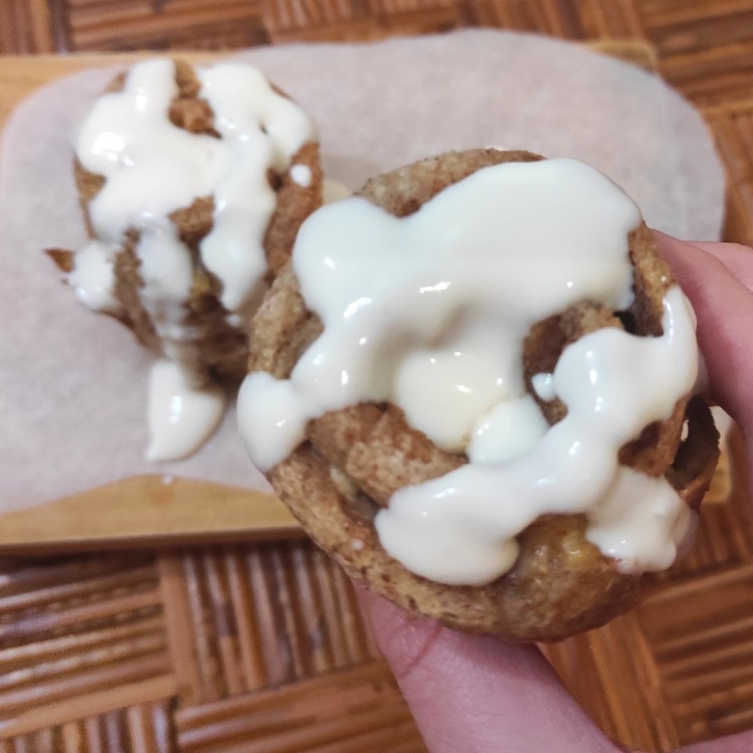 Cinnamon rolls en 10 minutos.