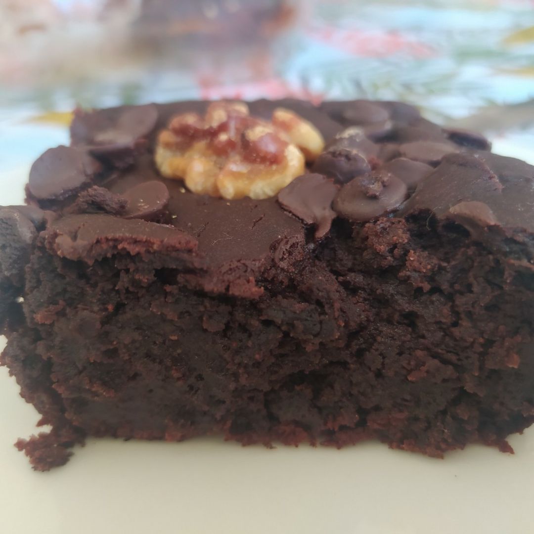 Brownie de garbanzos Brownie de garbanzos