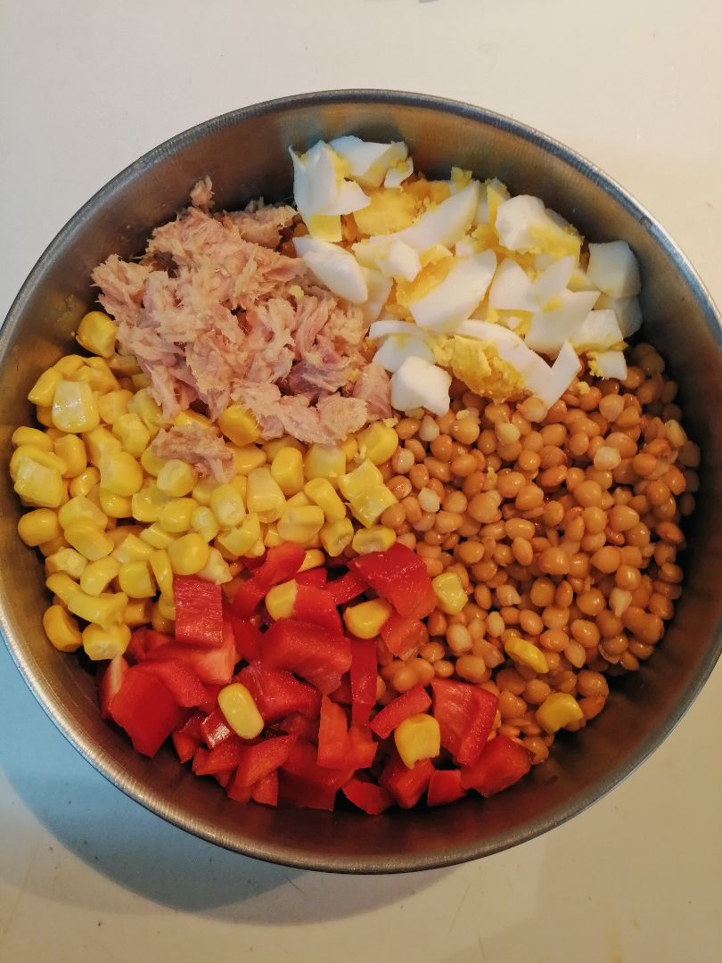 Ensalada de lentejas Ensalada de lentejas