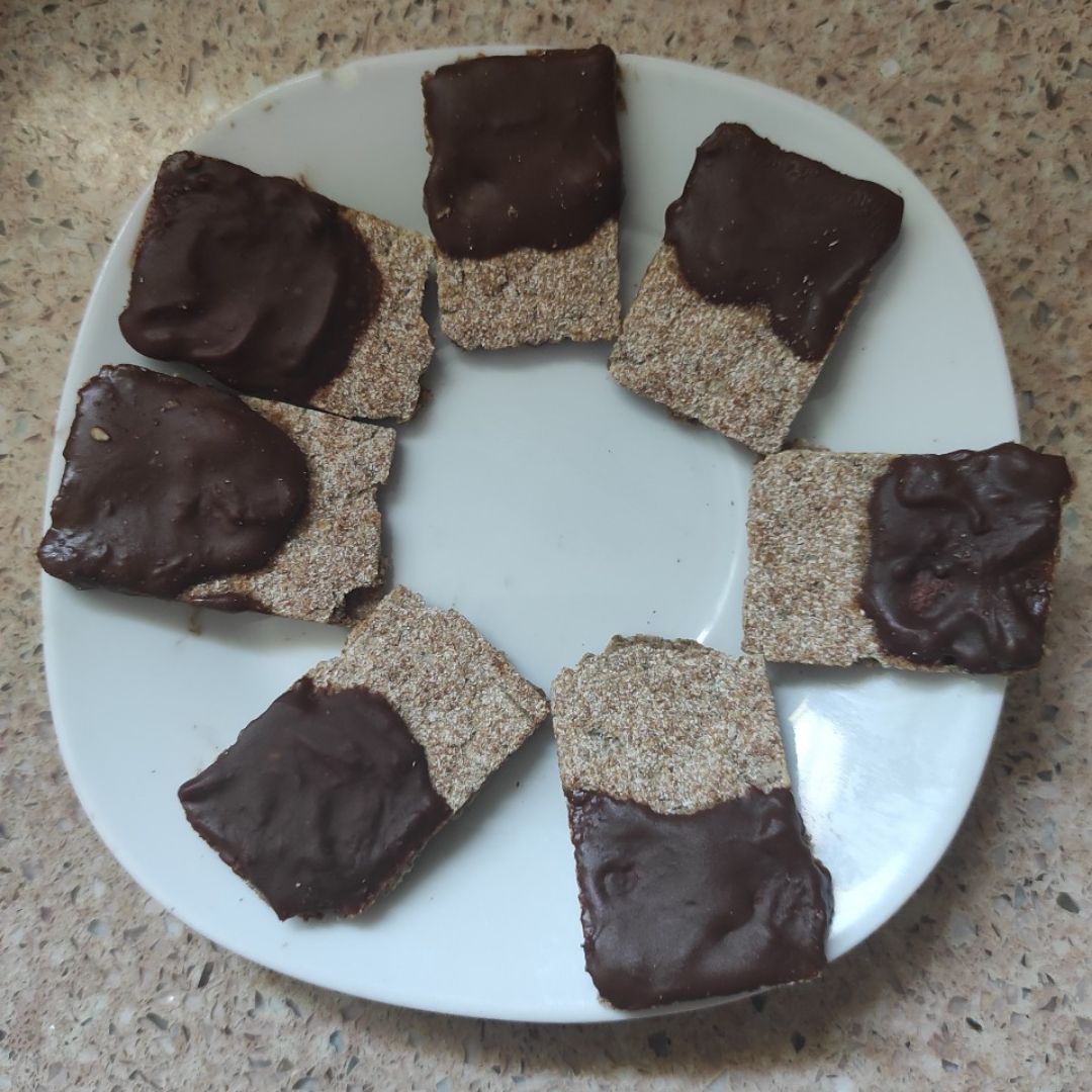 Crackers de chocolate con leche Crackers de chocolate con leche