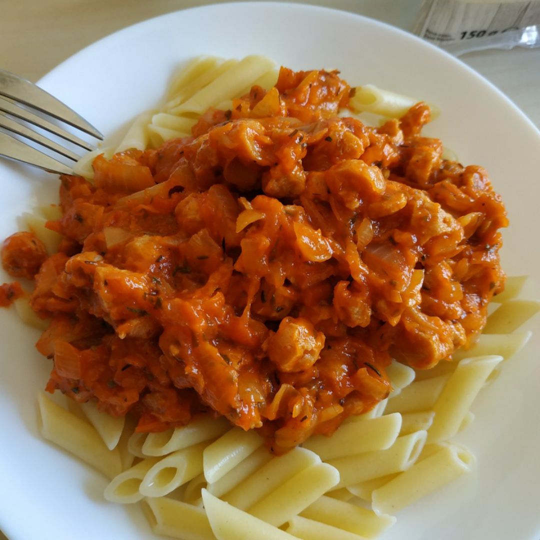 Boloñesa vegetariana 🍝 Paso 8 Boloñesa vegetariana 🍝 Paso 8