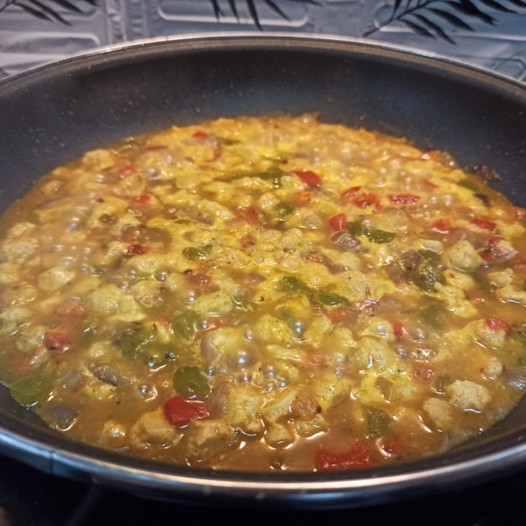 Fajitas vegetarianas rápidas con guacamole 🥑 Paso 2 Fajitas vegetarianas rápidas con guacamole 🥑 Paso 2