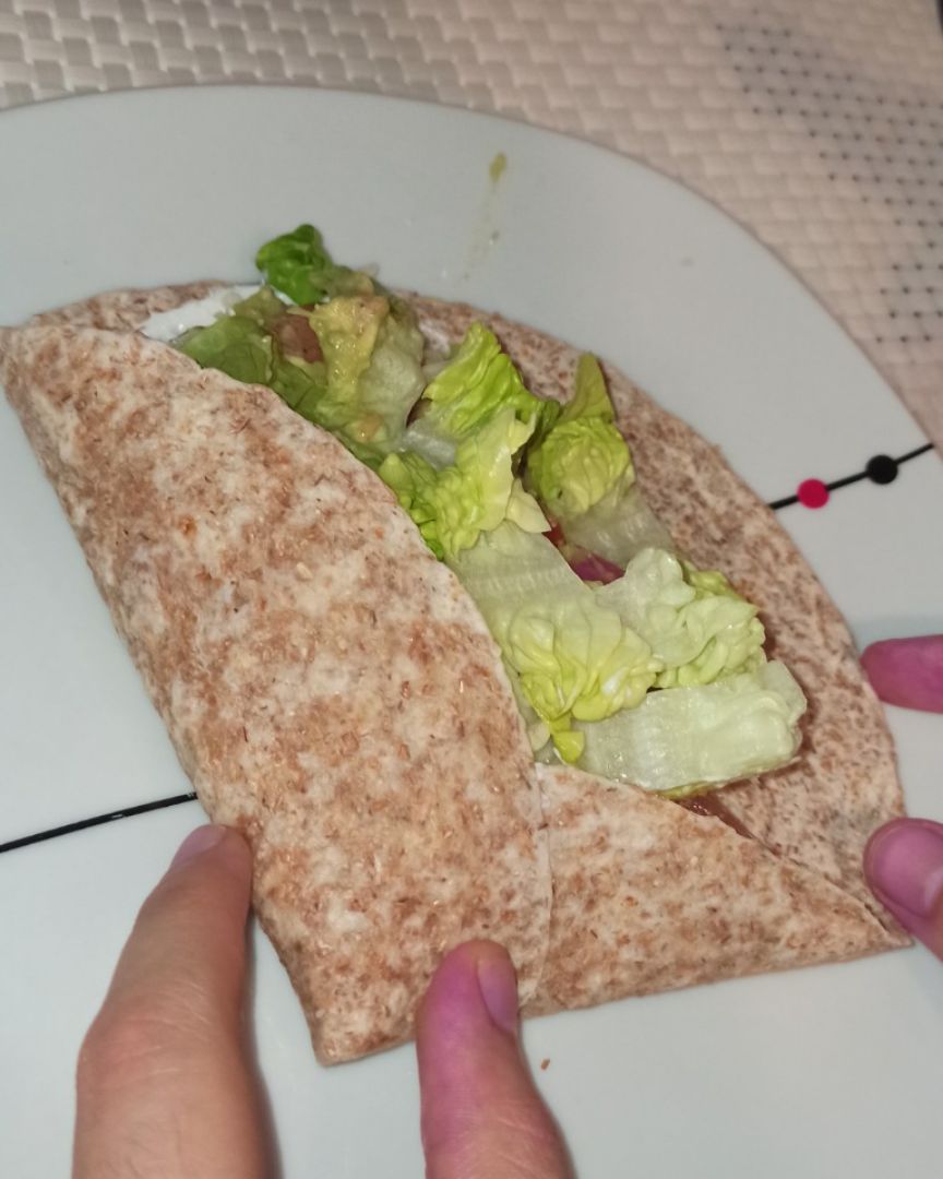 Fajitas vegetarianas rápidas con guacamole 🥑 Paso 6 Fajitas vegetarianas rápidas con guacamole 🥑 Paso 6