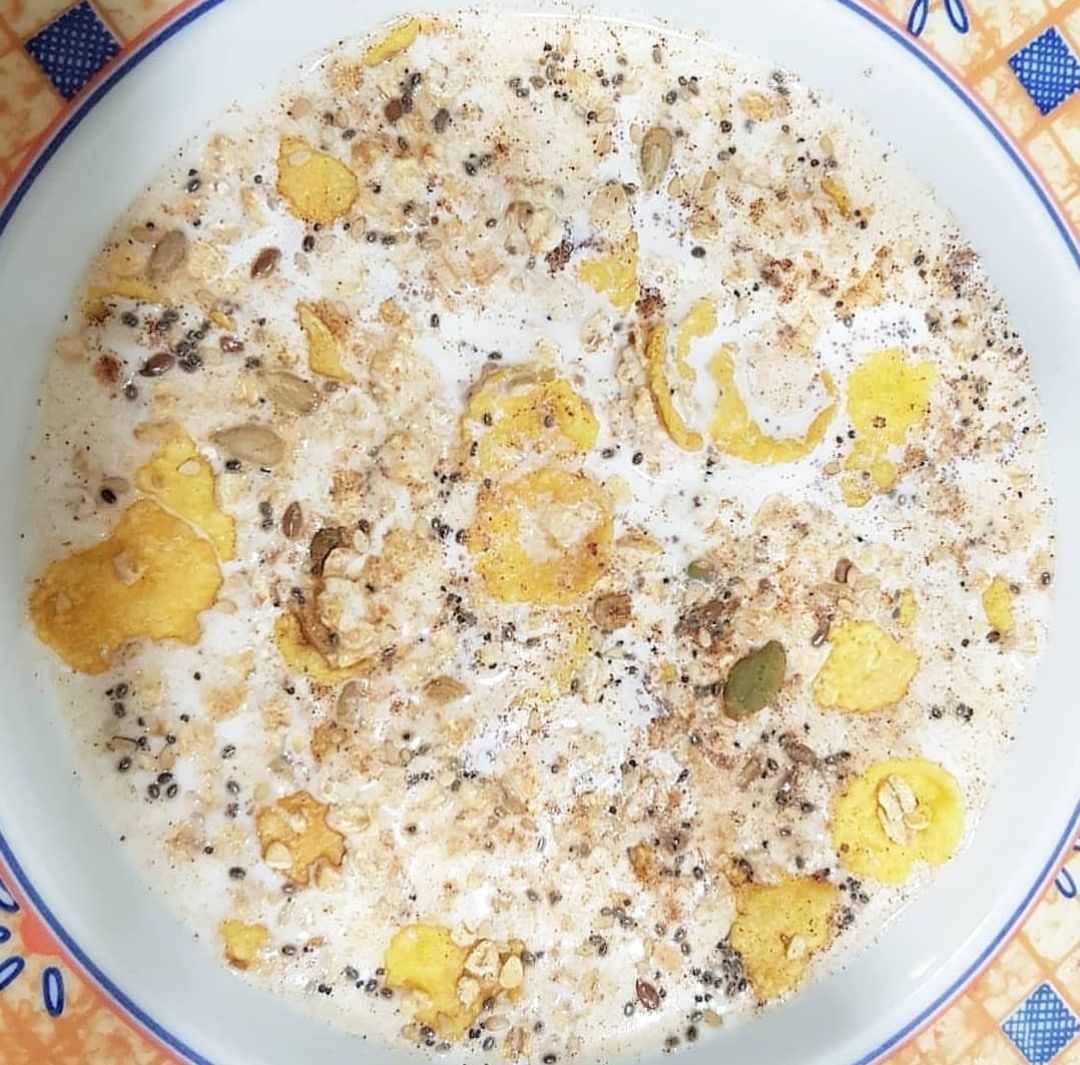 Gachas de avena. Gachas de avena.
