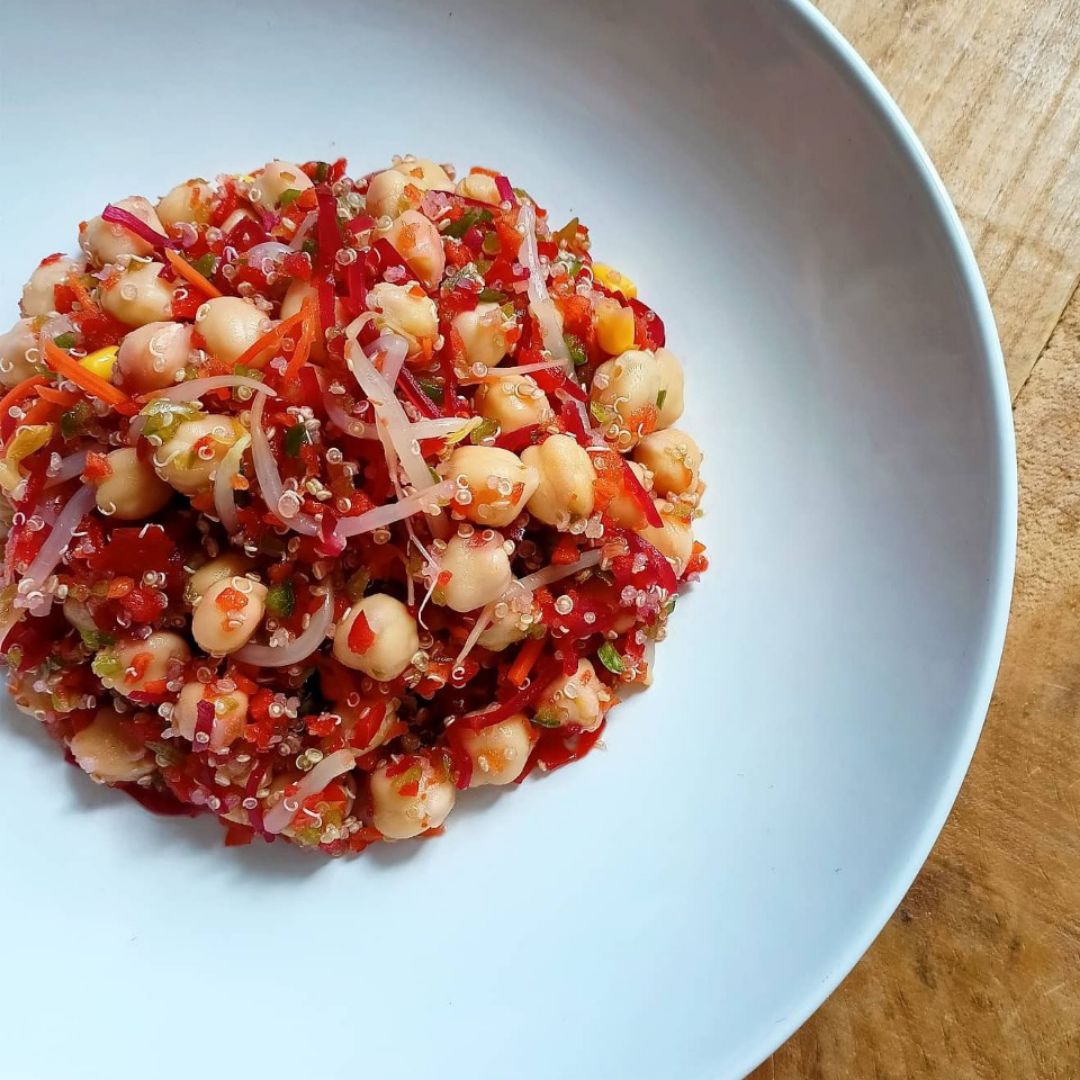 Ensalada de garbanzos