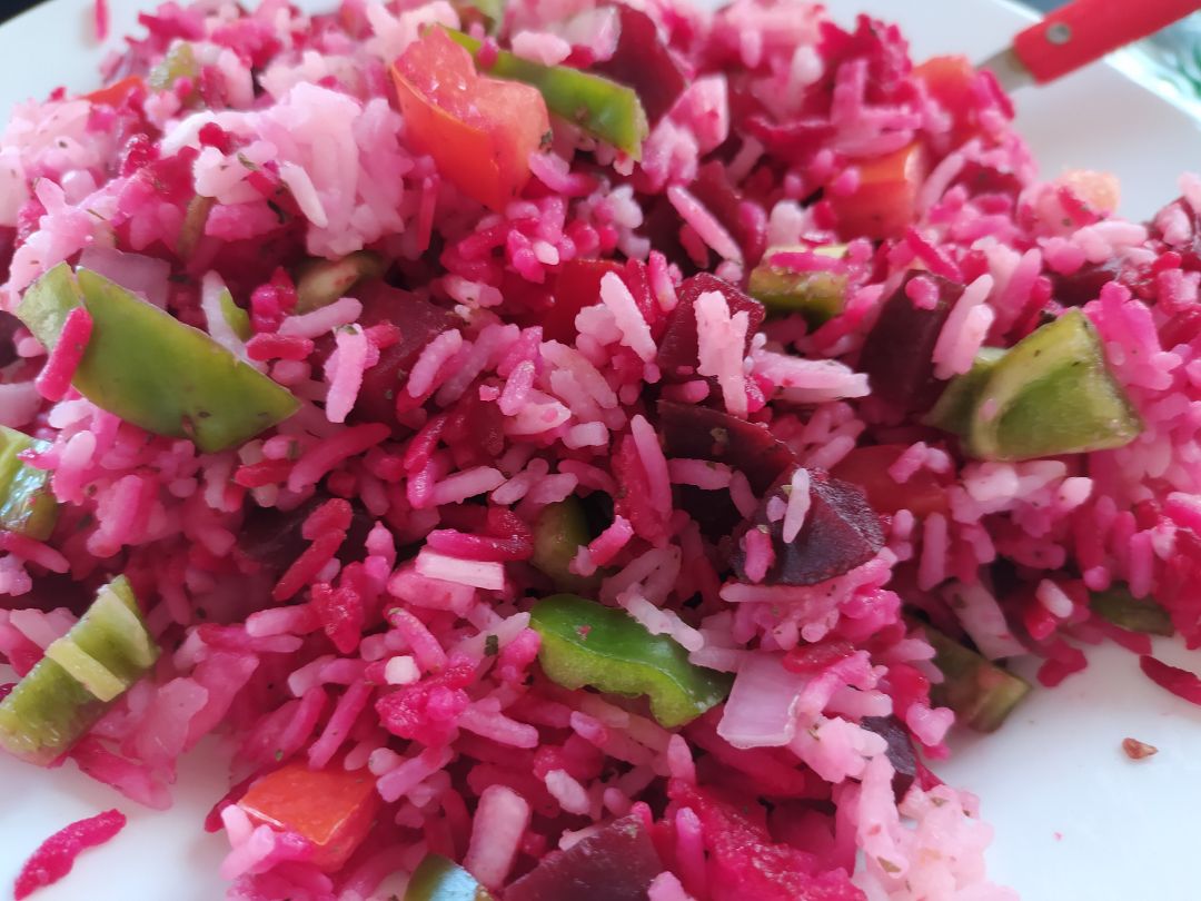 Arroz rosa Arroz rosa