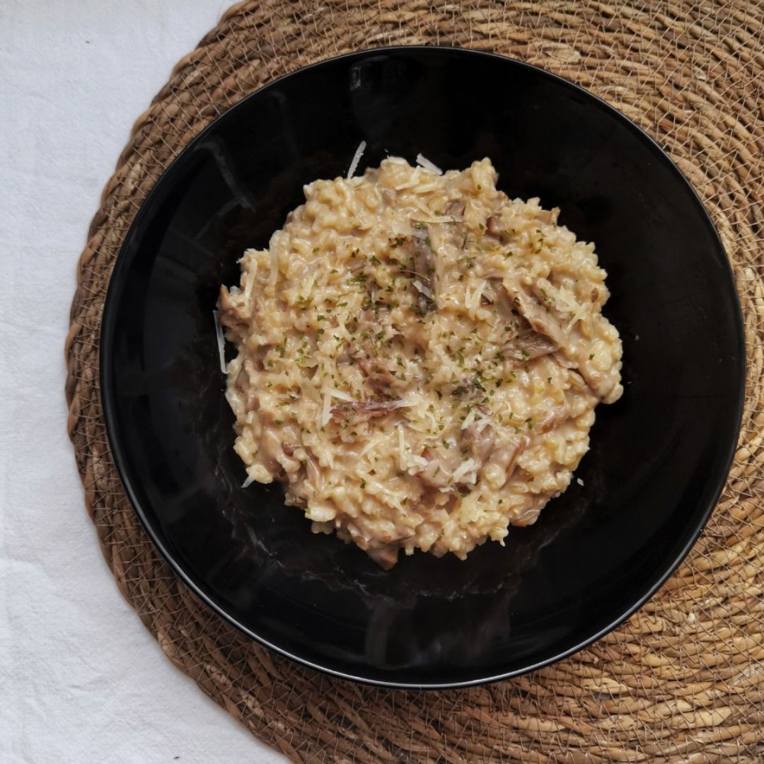 RISOTTO INTEGRAL DE SETAS 