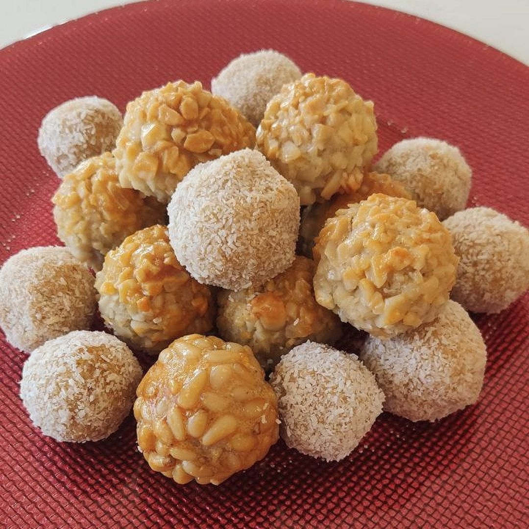 Panellets sin azúcar 🤩 Panellets sin azúcar 🤩