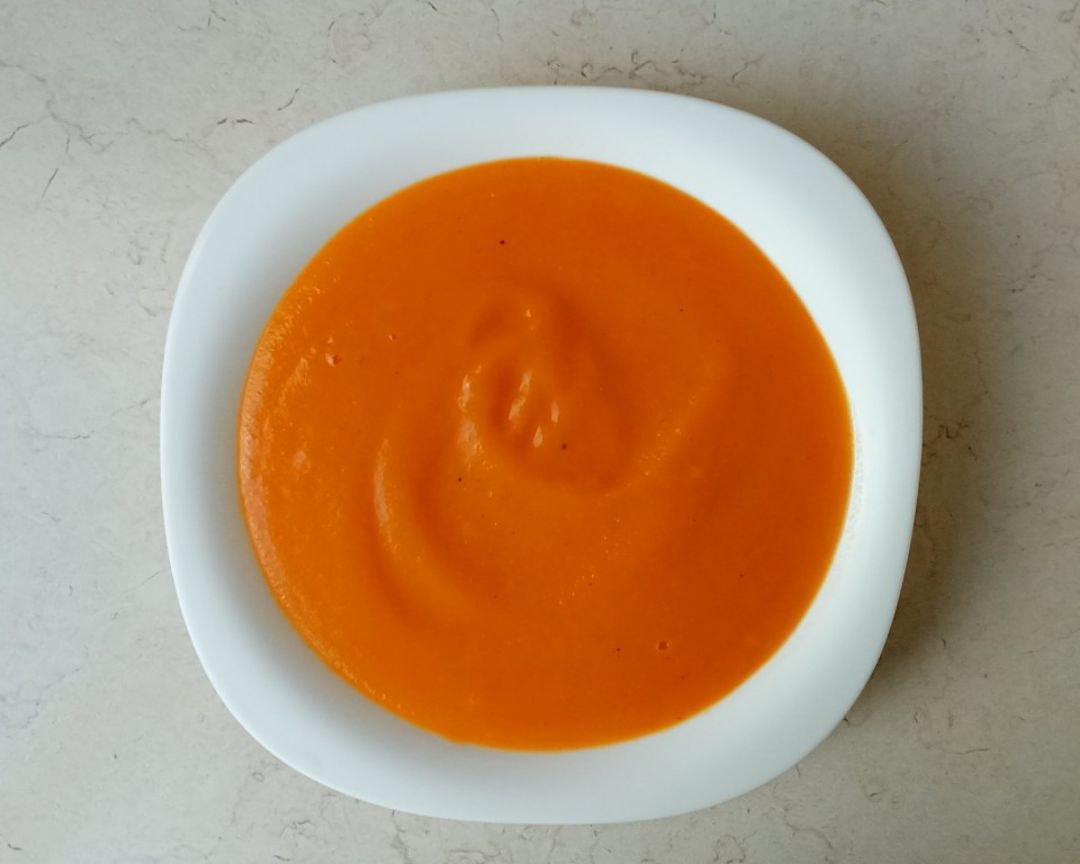 Crema de zanahoria