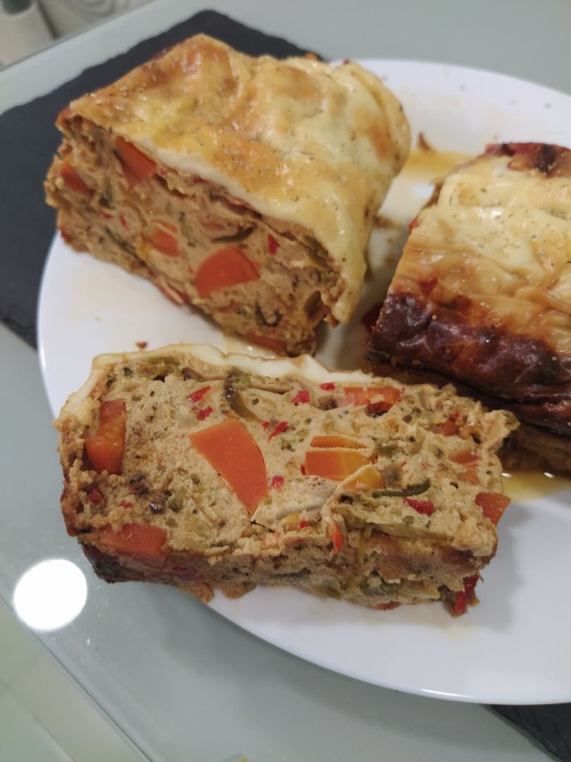 Pastel de verduras Pastel de verduras