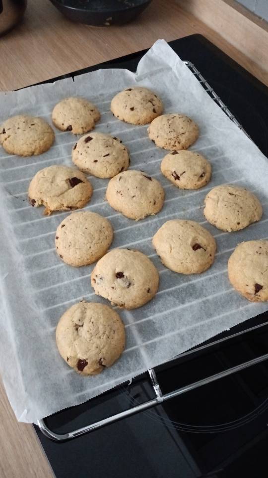 Cookies sin mantequilla 