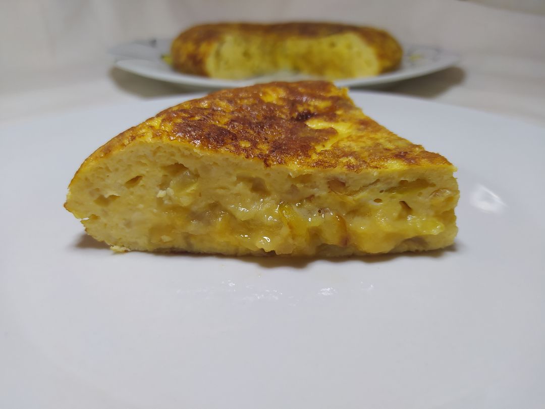 Tortilla de coliflor