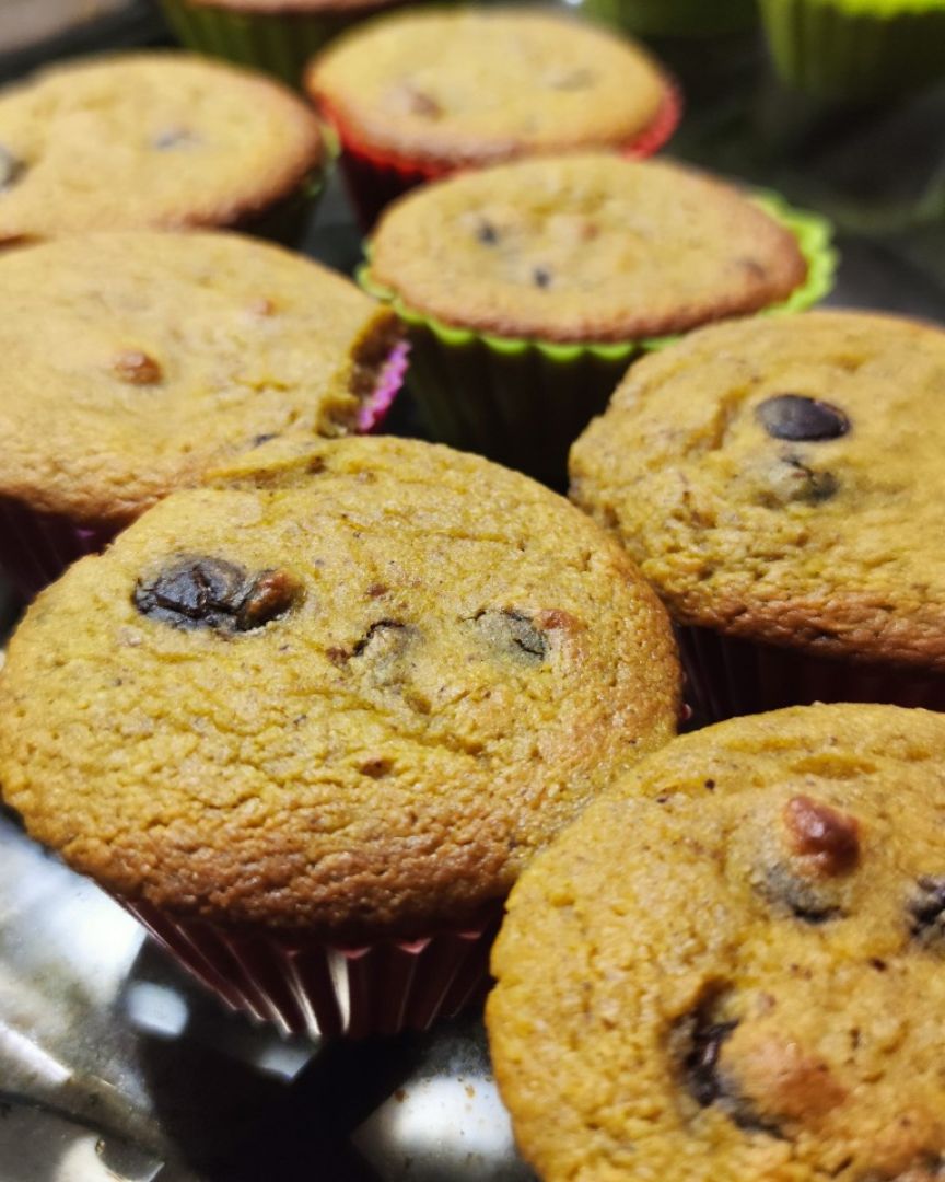 Muffins de calabaza Muffins de calabaza