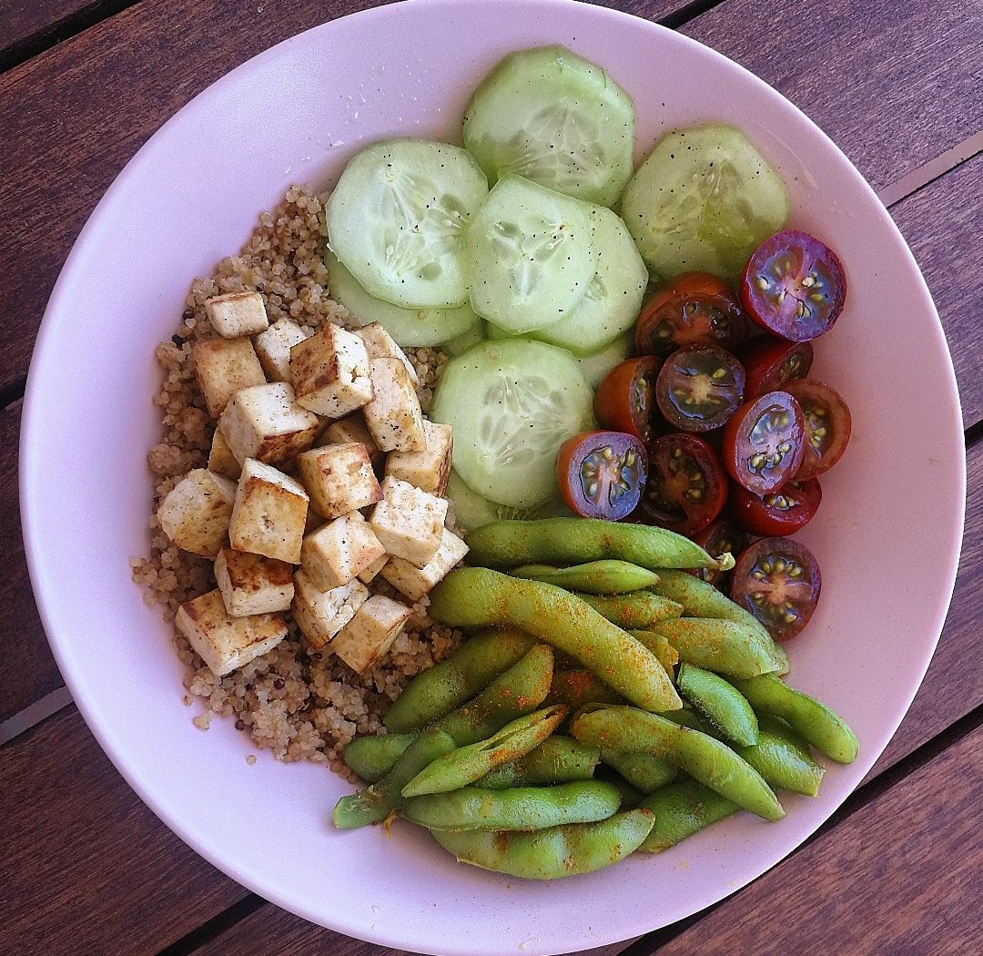 Vegan poke bowl Vegan poke bowl